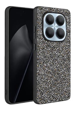 Onegif Xiaomi Redmi Note 15 4G Bright Simli Kapak - Gold