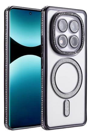 Newface Xiaomi Redmi Note 15 Pro Plus 5G Joke Simli Magneticsafe Kılıf - Siyah