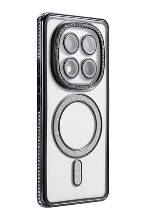 Newface Xiaomi Redmi Note 15 Pro Plus 5G Joke Simli Magneticsafe Kılıf - Siyah
