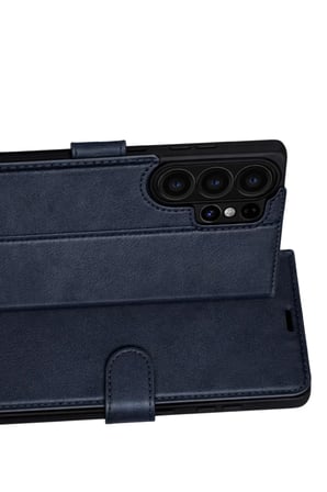 Newface Samsung Galaxy S26 Ultra Trend S Plus Kapaklı Kılıf - Lacivert