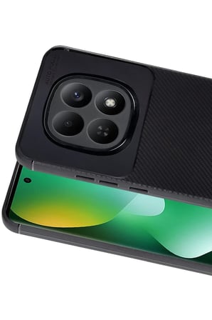 Newface Xiaomi Redmi Note 15 Pro 4G Auto Focus Karbon Kapak - Siyah