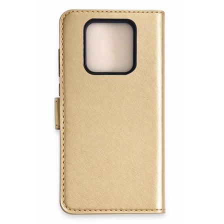 Newface Tecno Camon 16 Prime Trend S Plus Kapaklı Kılıf - Gold