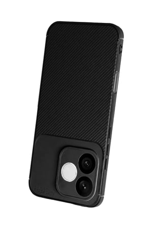Newface Huawei Honor 600 Lite Auto Focus Karbon Kapak - Siyah