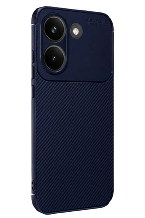 Newface Xiaomi Poco X8 Pro Auto Focus Karbon Kapak - Lacivert