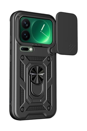 Newface Xiaomi Mi 17 Pro Pars Lens Yüzüklü Silikon - Siyah