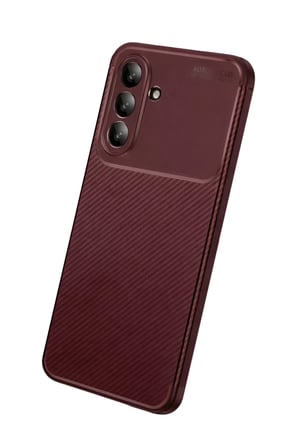 Newface Samsung Galaxy A27 5G Auto Focus Karbon Kapak - Bordo