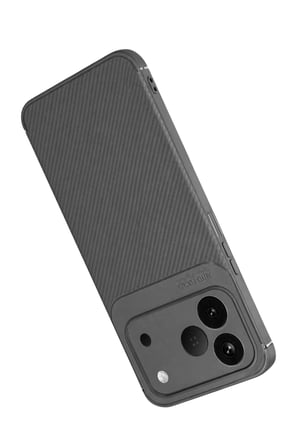 Newface Tecno Spark 50 4G Auto Focus Karbon Kapak - Gri