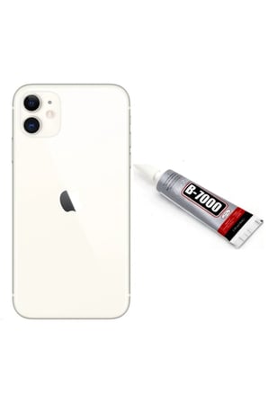iPhone 11 Arka Pil Kapağı ve Yapıştırıcı Hediye (B