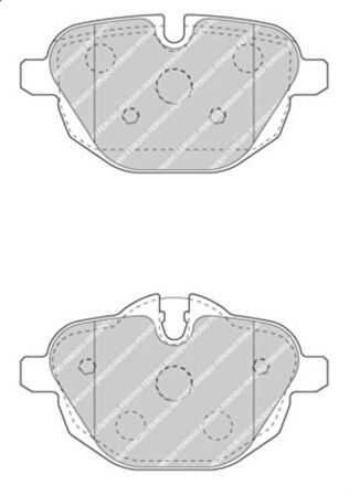 Magnettı Marellı 323700041600 Fren Balatası Arka Bmw F10 F11 G29