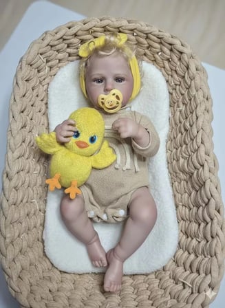 El Emeği Gerçekçi Reborn Bebek