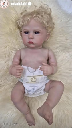 El Emeği Gerçekçi Reborn Bebek