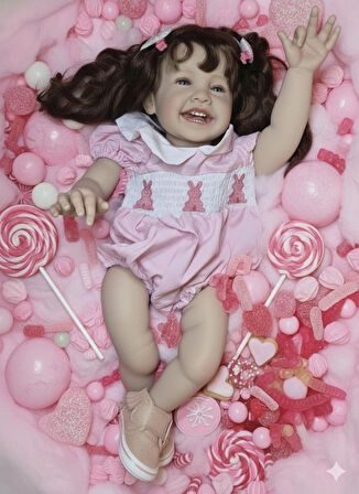 El Emeği Gerçekçi Reborn Bebek