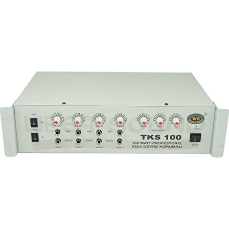 West Sound Tks 100 Tr Hat Trafolu Mikserli Amplifikatör