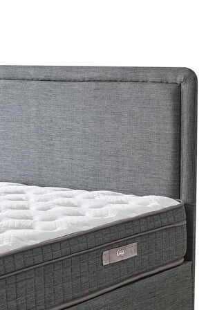 Melisa Çift Kişilik Sandıklı Baza ve Başlık 2’li Set Geniş Depolama