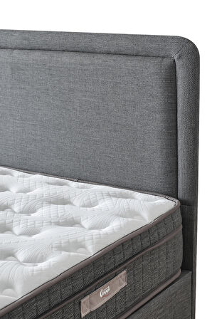 Melisa Tek Kişilik Sandıklı ve Pratik Baza Başlık 2’li Set