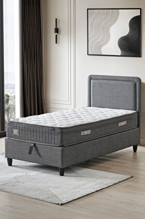 Melisa Tek Kişilik Full Ortopedik Visco Yatak Antibakteriyel ve Paket Yaylı Sistem