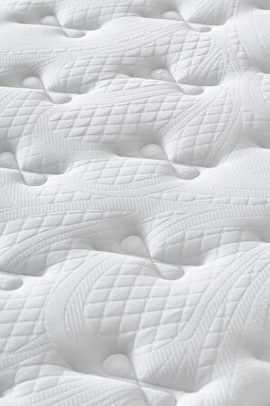 Melisa Tek Kişilik Full Ortopedik Visco Yatak Antibakteriyel ve Paket Yaylı Sistem