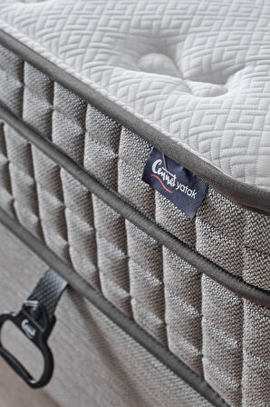 Melisa Çift Kişilik Antibakteriyel Full Ortopedik Paket Visco Yaylı Yatak