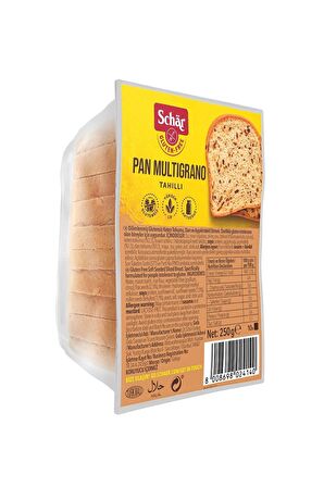 Pan Multigrano Glutensiz Ketenli Ayçekirdekli Ekmek 250 gr (4 ADET)