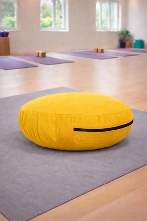 Zafu Yoga Meditasyon Minderi - Yuvarlak Meditasyon Minderi