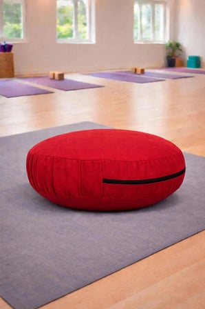 Zafu Yoga Meditasyon Minderi - Yuvarlak Meditasyon Minderi