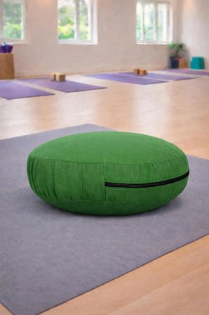 Zafu Yoga Meditasyon Minderi - Yuvarlak Meditasyon Minderi
