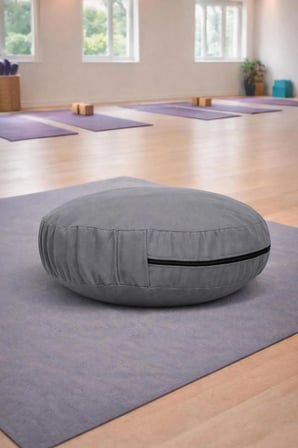Zafu Yoga Meditasyon Minderi - Yuvarlak Meditasyon Minderi