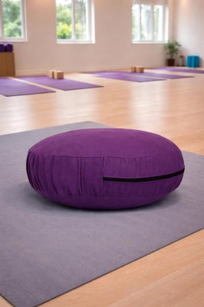 Zafu Yoga Meditasyon Minderi - Yuvarlak Meditasyon Minderi