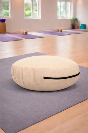Zafu Yoga Meditasyon Minderi - Yuvarlak Meditasyon Minderi