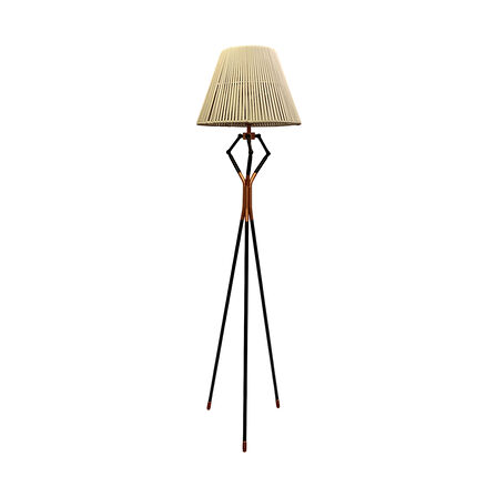 Seren Siyah Bronz Tripod Lambader