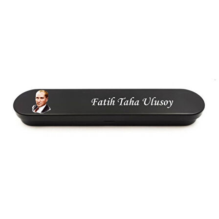 İsme Özel Çok Amaçlı Atatürk Baskı Kutulu Tükenmez Kalem