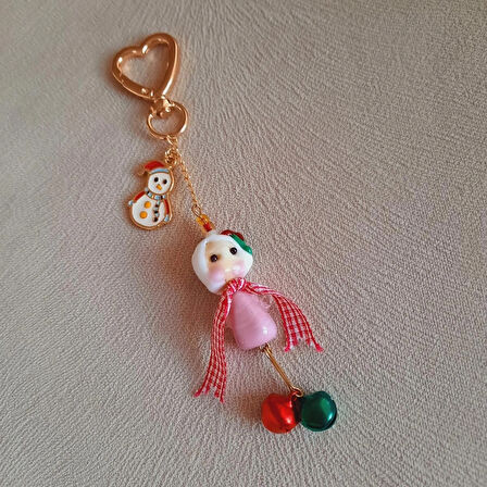 Melek Murano Yeni Yıl Anahtarlık