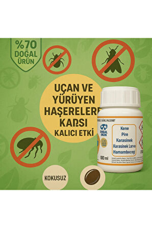 Natmix Dp 50 ml/ Kene- Pire- Karasinek- Karasinek Larva- Hamamböceği-Koku Böceği