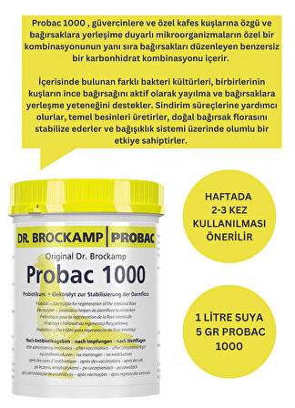 Dr. Brockamp | Probac 1000 Probiyotik Ve Elektrolit 500g