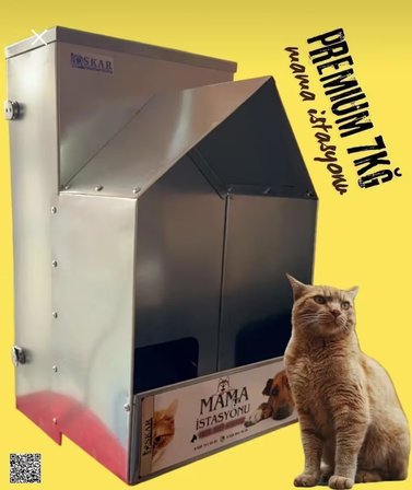 Kedi Köpek Mama Istasyonu 7 kğ