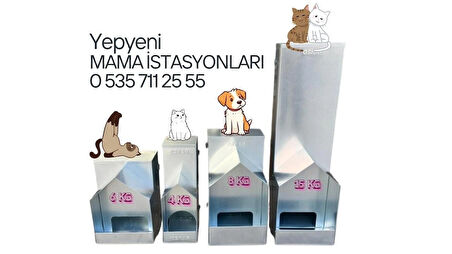 Kedi Köpek Mama Istasyonu 7 kğ