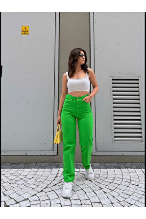 Straight Fit Kadın Jean Şık Kesim