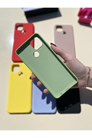 Oppo A15 / A15s Uyumlu  Pudra Silikon Lansman Kılıflar