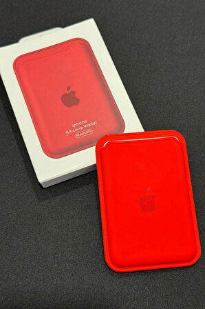 Apple Iphone Uyumlu Telefon Arkası Magsafe Silikon Cüzdan Kartlık İos 12/13/14/15/16 Ölçüleri 10x6cm