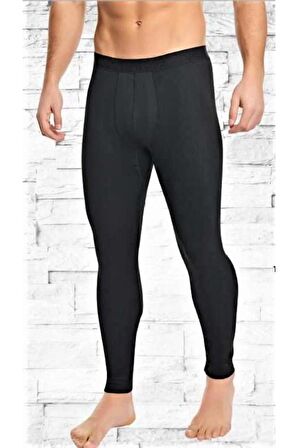Poky Erkek Siyah Thermal/ Termal Tayt Içlik-0125