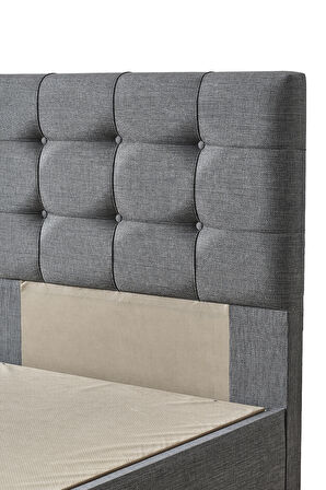 Mimoza Tek Kişilik Sandıklı Baza ve Başlık Seti 2’li Set