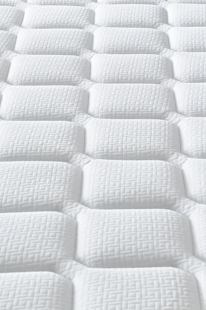 Mimoza Modeli Çift Kişilik Paket Yaylı Yatak Full Ortopedik ve Antibakteriyel Özellikli