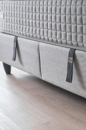 Mimoza Modeli Çift Kişilik Paket Yaylı Yatak Full Ortopedik ve Antibakteriyel Özellikli