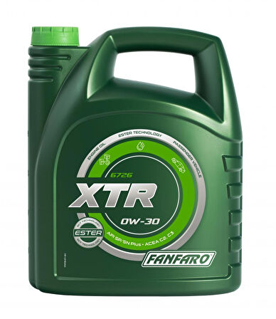 FF6726-5  FANFARO XTR API SP/SN PLUS ACEA C2,C3  SAE  SAE 0W-30 5 L