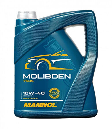 MN7505-5 MOLİBDEN SEMİ SYNTHETİC API SN/CH-4  SAE 10W-40 5 L