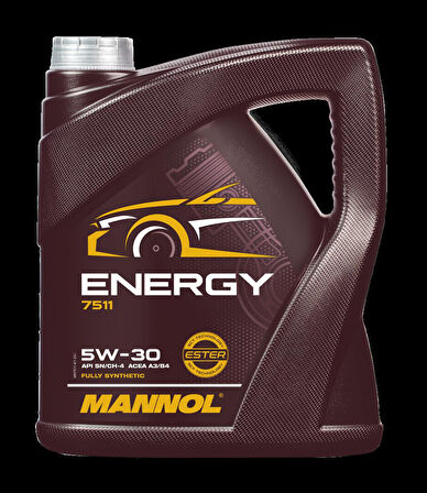 MN7511-4  ENERGY SAE 5W-30  API SN/CH-4 ACE A3/B3  4 L