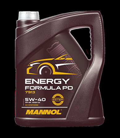 MN7913-5 ENERGY FORMULA PD SAE 5W-40 API SN/CF ACEA C3  ILSAC GF-3   5 L