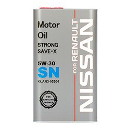 FF6709-4ME  FANFARO NISSAN STRONG SAVE-X SN 5W-30 (METAL) 4 L