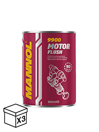 MN9900-0.30ME MOTOR FLUSH  (METAL) 300 ML 3 ADET