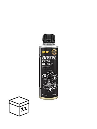 MN9992-0.250 ML PET  DIESEL ESTER  DE-ICER  0.250 ML 2 ADET